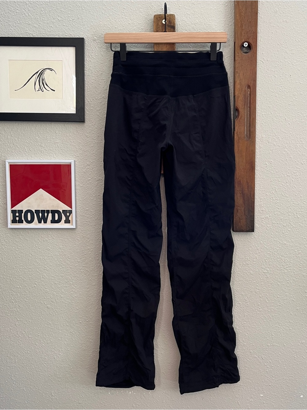 $118 Lululemon Dance Studio Mid-Rise Full Length Pants in Black Size 4 - Picture 5 of 11